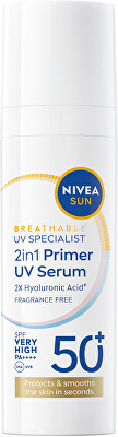 Nivea - Pleťové sérum 2v1 SPF 50+ (Daily UV Serum) 30 ml