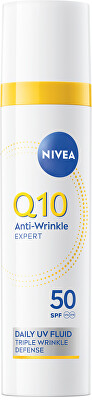 Nivea - Denní pleťový fluid SPF 50 Q10 Anti-Wrinkle Expert (Daily UV Fluid) 40 ml