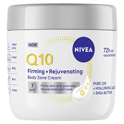 Nivea - Zpevňující remodelační tělový krém Q10 (Firming and Rejuvenating Body Zone Cream) 400 ml