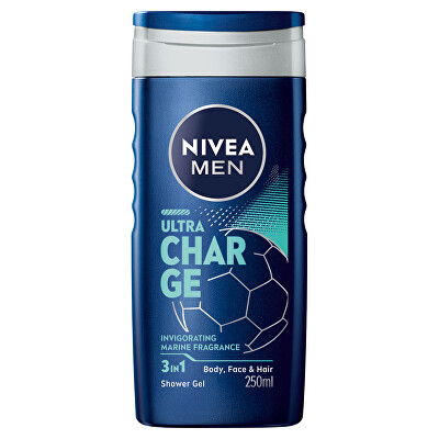 Nivea - Sprchový gel pro muže Ultra Charge (Shower Gel) 250 ml