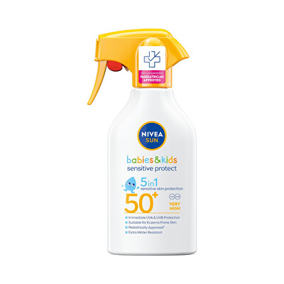 Nivea - Sprej na opalování SPF 50+ Kids Sensitive Protect Spray 250 ml