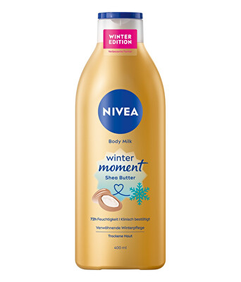 Nivea - Hydratační tělové mléko s bambuckým máslem Winter Moment (Body Milk) 400 ml