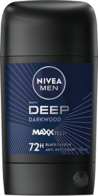 Nivea - Tuhý antiperspirant Deep Black Carbon 50 ml