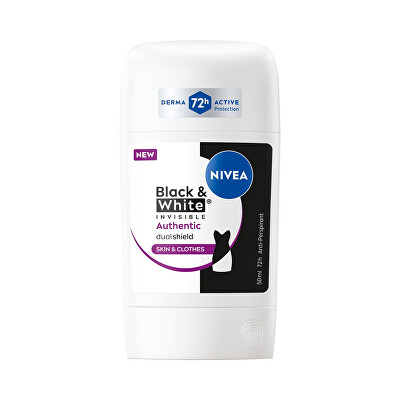 Nivea - Tuhý antiperspirant B&W Authentic Anti-Perspirant 50 ml