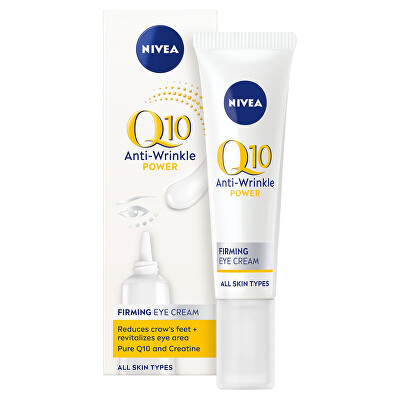 Nivea - Zpevňující oční krém proti vráskám Q10 Power 15 ml