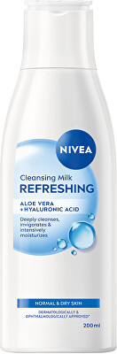 Nivea - Osvěžující čisticí pleťové mléko pro normální až smíšenou pleť Aqua Effect 200 ml