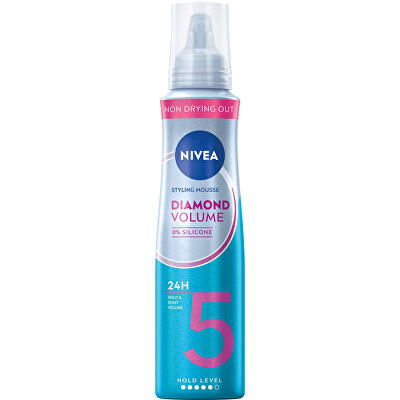 Nivea - Tápláló hajhab a káprázatos hajfényért Diamond Volume Care (Styling Mouse) 150 ml