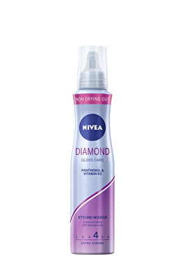 Nivea - Pěnové tužidlo Diamond Gloss Care (Styling Mouse) 150 ml