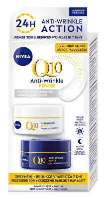 Nivea - Sada denní a noční péče proti vráskám Q10 Power