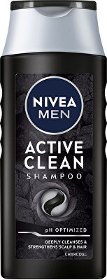 Nivea - Šampon s aktivním uhlím pro muže Active Clean 250 ml