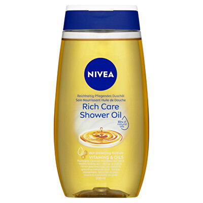 Nivea - Sprchový olej pro velmi suchou pokožku Natural Oil 200 ml