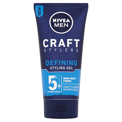 Nivea - Stylingový gel na matný vzhled vlasů pro muže (Defining Styling Gel) 150 ml