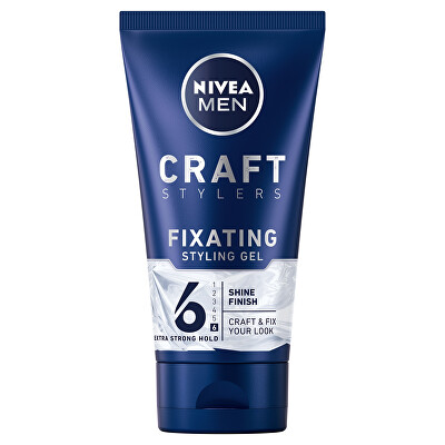 Nivea - Stylingový gel pro lesk vlasů Men (Fixating Styling Gel) 150 ml