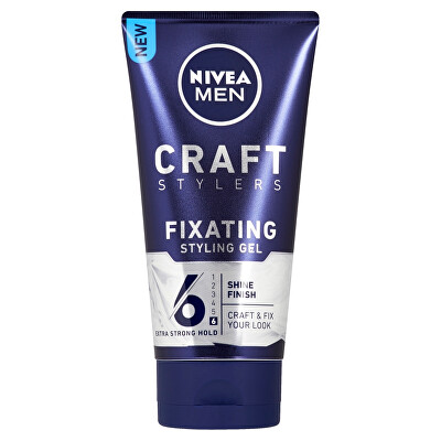 Nivea - Stylingový gel pro lesk vlasů Men (Fixating Styling Gel) 150 ml