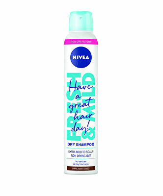Nivea - Suchý šampon pro tmavé vlasy (Dry Shampoo Dark Tones) 200 ml