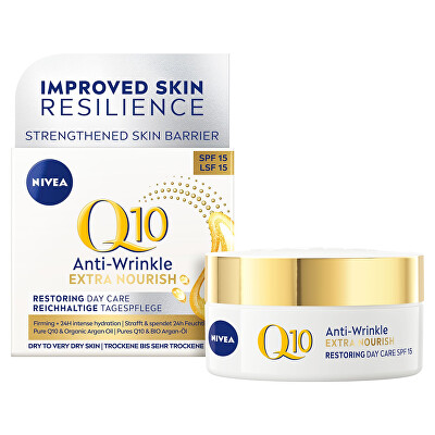 Nivea - Výživný denní krém proti vráskám Q10 OF 15 (Anti-Wrinkle Extra Nourishing Cream) 50 ml