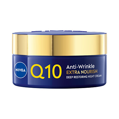 Nivea - Výživný noční krém proti vráskám Q10 Power (Anti-Wrinkle Extra Nourishing Night Cream) 50 ml