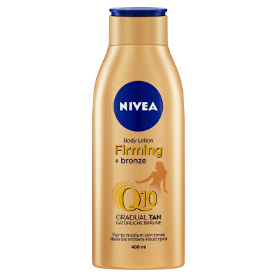 Nivea - Zpevňující tónovací tělové mléko Q10 Firming + Bronze (Body Lotion) 400 ml