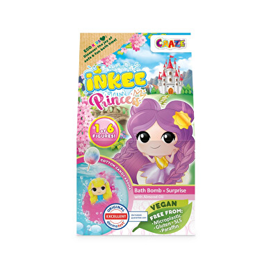 INKEE - Koupelová bomba s překvapením Princess 100g
