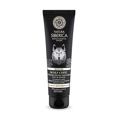 Natura Siberica - Ochranný krém na obličej a ruce pro muže Wolf Code (Outdoor Protection Cream Face & Hand) 80 ml