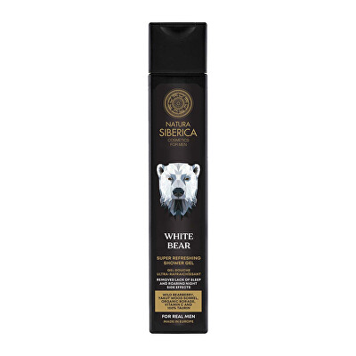 Natura Siberica - Osvěžující sprchový gel Men White Bear (Super Refreshing Shower Gel) 250 ml