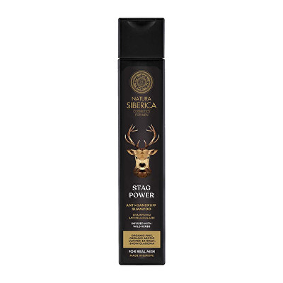 Natura Siberica - Šampon proti lupům pro muže Stag Power (Anti-Dandruff Shampoo) 250 ml