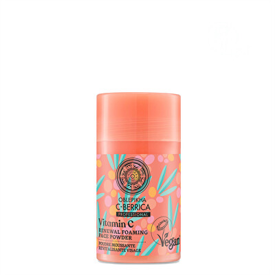 Natura Siberica - Obnovující pěnivý pudr na obličej Vitamin C (Renewal Foaming Face Powder) 35 g