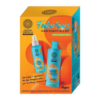 Natura Siberica - Dárková sada pro nádherné vlasy Fabulous Hair Essentials Kit