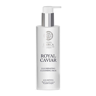 Natura Siberica - Rozjasňující čisticí pleťové mléko Royal Caviar (Illuminating Cleansing Milk) 200 ml