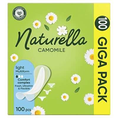 Naturella - Slipové vložky Light Camomile 100 ks