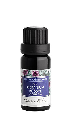 Nobilis Tilia - Éterický olej Bio Geranium růžové (Bourbon) 10 ml