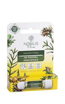 Nobilis Tilia - Inhalačná tyčinka na podporu koncentrácie