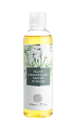 Nobilis Tilia - Tělový a masážní olej Radost ze života 200 ml