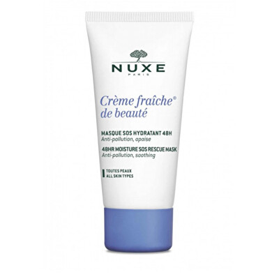 Nuxe - Hydratační maska pro všechny typy pleti Creme Fraiche De Beauté (48 HR Moisture SOS Rescue Mask) 50 ml