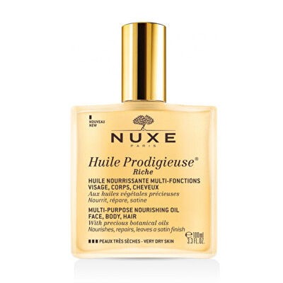 Nuxe - Multifunkční suchý olej pro velmi suchou pokožku Huile Prodigieuse Riche (Multi-Purpose Nourishing Oil) 100 ml