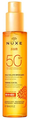 Nuxe - Bronzující olej na opalování pro obličej a tělo SPF 50 Sun (Tanning Oil For Face And Body) 150 ml