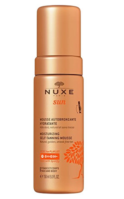 Nuxe - Hydratační samoopalovací pěna Sun (Moisturizing Self-Tanning Mousse) 150 ml