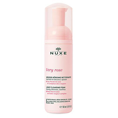 Nuxe - Lehká čisticí pěna pro všechny typy pleti Very Rose (Light Cleansing Foam) 150 ml