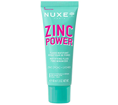 Nuxe - Matující pleťový fluid Zinc Power (Mattifying Fluid Pore Minimizer) 40 ml