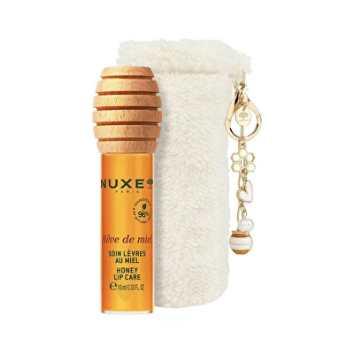 Nuxe - Îngrijire pentru buze cu miere și etui decorativ Reve de Miel Lip Care 10 ml