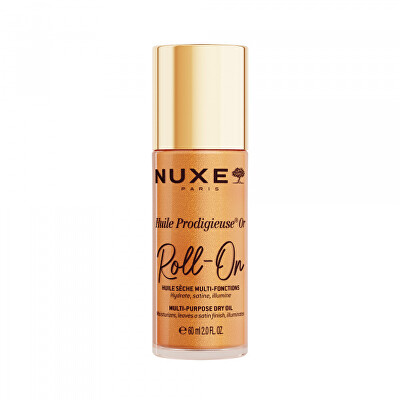 Nuxe - Multifunkční suchý olej se třpytkami roll-on Huile Prodigieuse OR (Multi-Purpose Dry Oil Roll-on) 60 ml