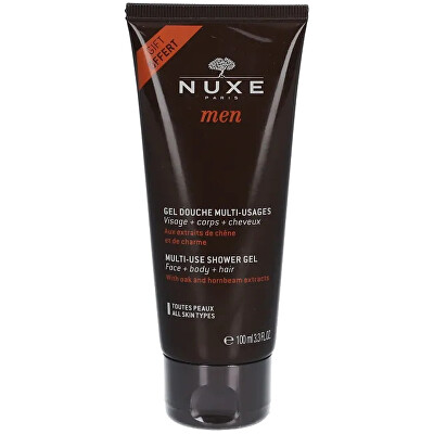 Nuxe - Sprchový gel na tělo, tvář a vlasy Men (Multi-Use Shower Gel) 100 ml