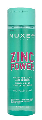 Nuxe - Tonikum proti nedokonalostem pleti Zinc Power (Purifying and Spot Control Toner) 200 ml