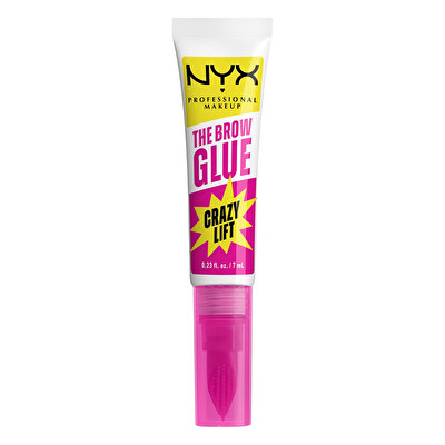 NYX Professional Makeup - Gel de fixare pentru sprâncene The Brow Glue Crazy Lift 7ml