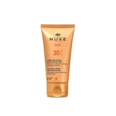 Nuxe - Opalovací krém na obličej SPF 30 Sun (Delicious Cream High Protection) 50 ml