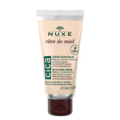 Nuxe - Vyživující krém na ruce Rêve De Miel Cica (Rich Hand Cream) 50 ml