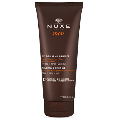 Nuxe - Sprchový gel na tělo, tvář i vlasy Men (Multi-Use Shower Gel) 200 ml