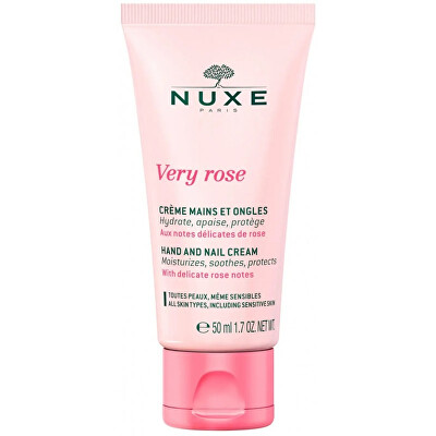 Nuxe - Hydratační krém na ruce Very Rose (Hand and Nail Cream) 50 ml