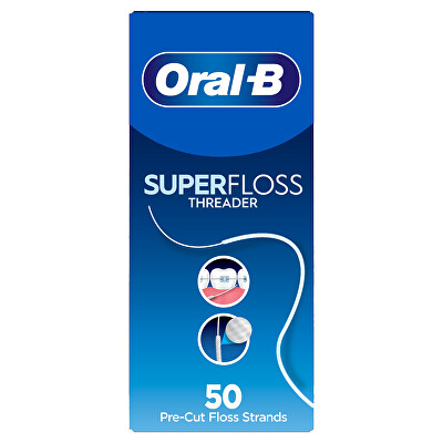Oral B - Dentální nit Super Floss 50 ks