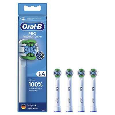 Oral B - Náhradní kartáčkové hlavice Precision Clean EB20 4 ks